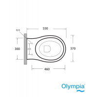 ASIENTO Y TAPA FORMOSA OLYMPIA MEDIDAS